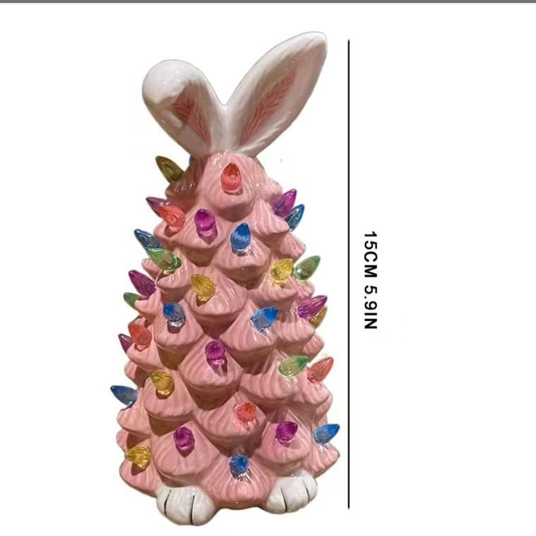 Easter Bunny Resin Craft Rabbit Decoration 4