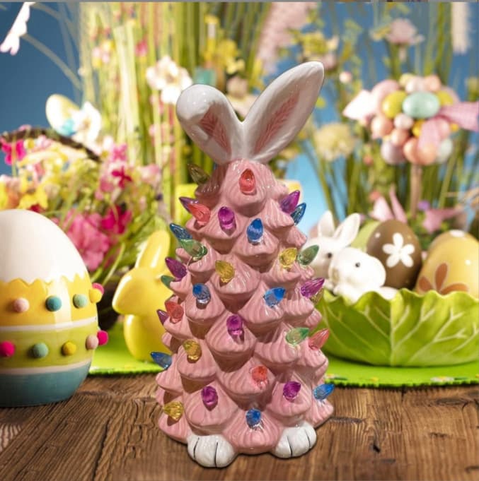 Easter Bunny Resin Craft Rabbit Decoration 1