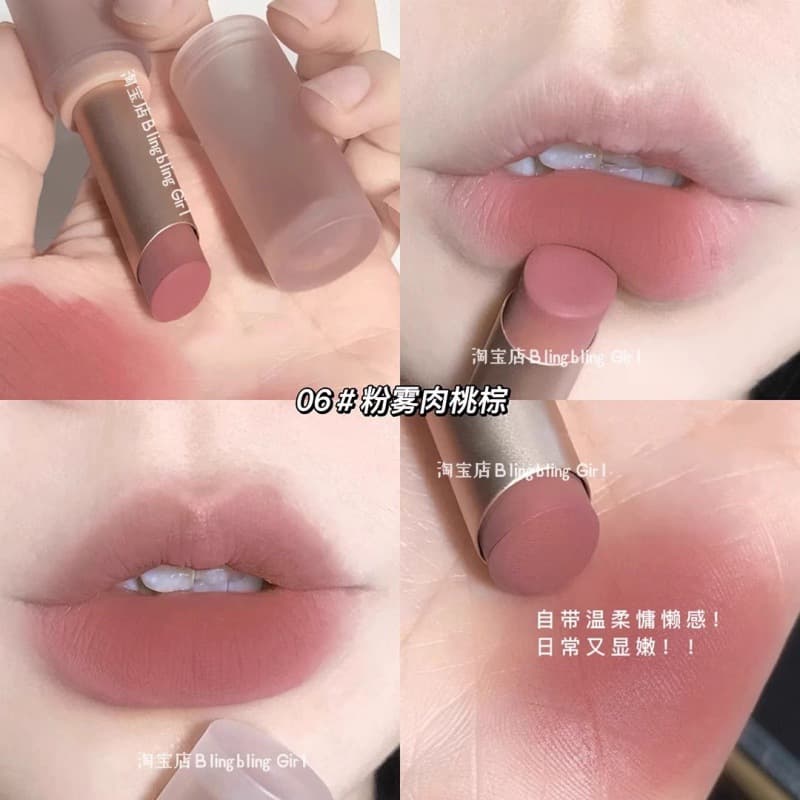 Toot Dodo Matte sand lipstick, wide color palette 4