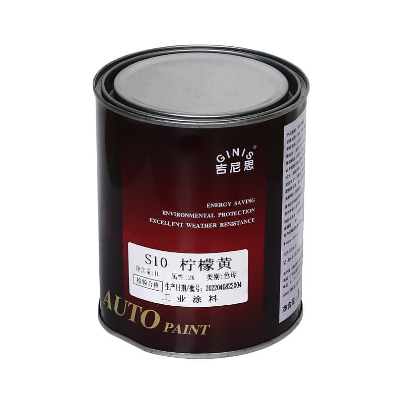 Wholesale Guinness 2K glossy automotive paint, industrial machine tool paint, machinery automotive repair masterbatch paint, wholesale customization 3