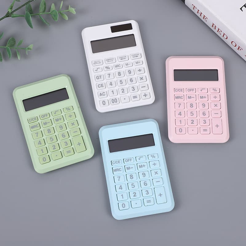 Student Mini Computer Calculator 8-digit Office Intelligent Convenient Small Digital Display Mini Calculator 1