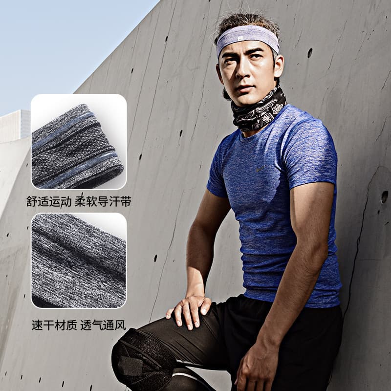 (Cross-border trading), sports basketball travel headband, antiperspirant for men and women, yoga clothing, scarf, absorbs sweat and smell 3