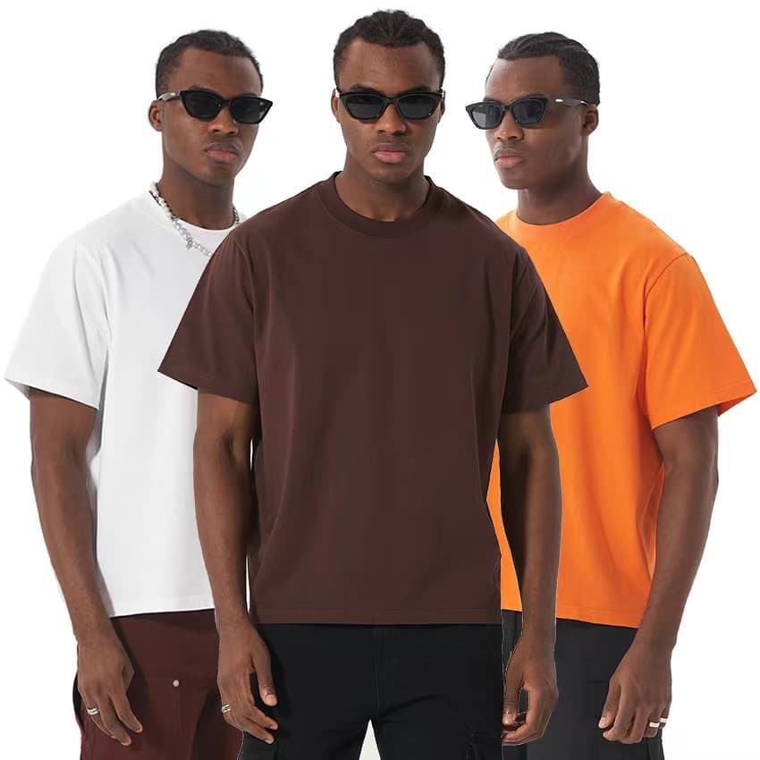 Universal short cotton T-shirt, American style 1