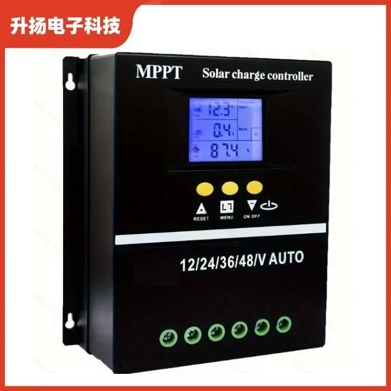 Universal smart controller solar-powered, 12v, 24v, 36v, 48v 3