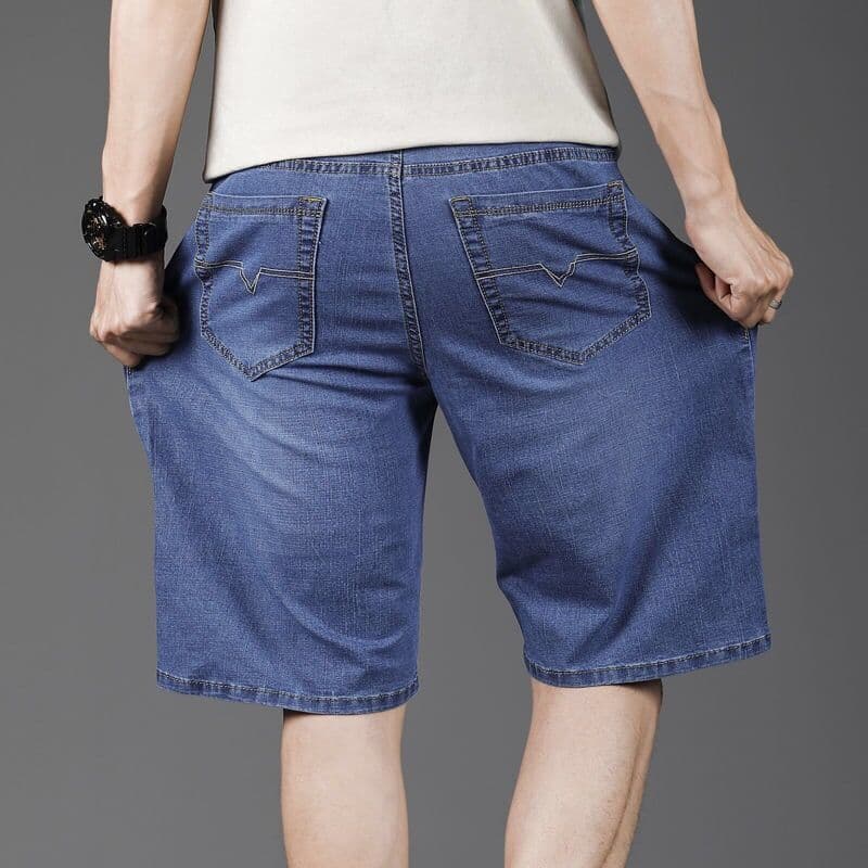 Thin denim skirt, shorts, trousers, plus size 2