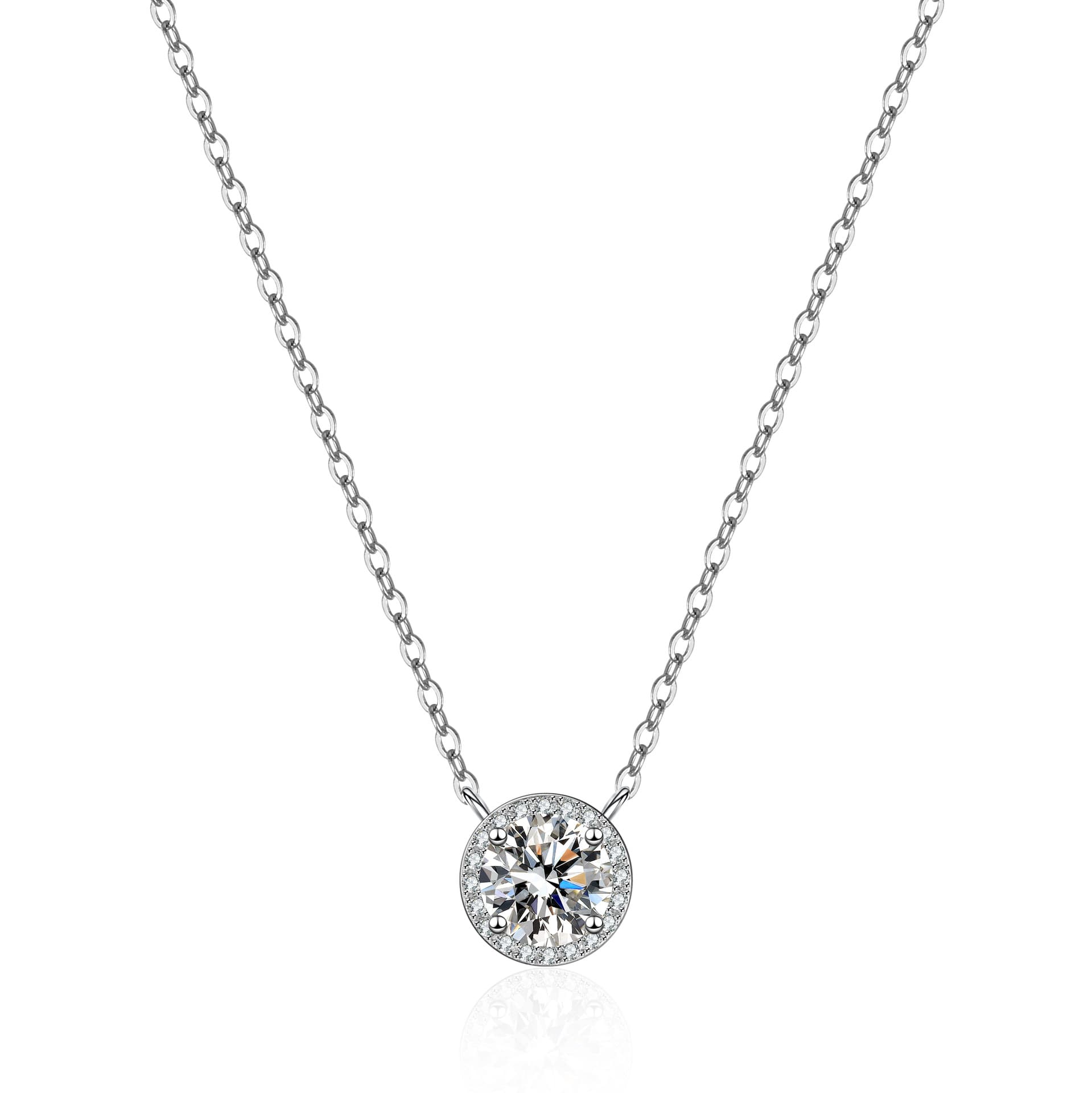 Pendant, fashionable necklace, silver 925 sample, city style 5