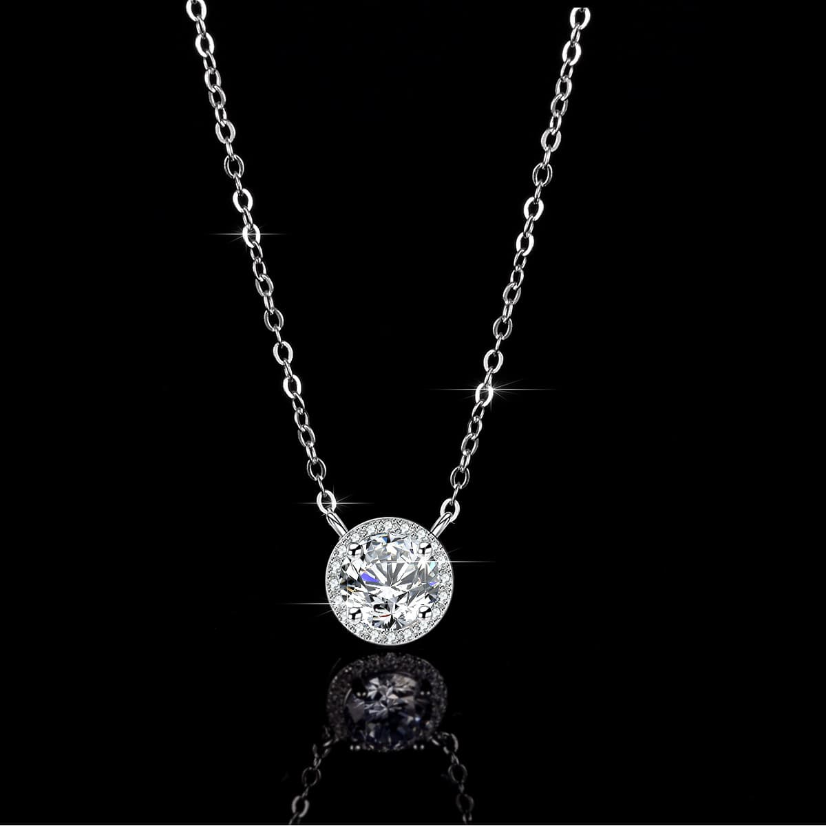 Pendant, fashionable necklace, silver 925 sample, city style 1