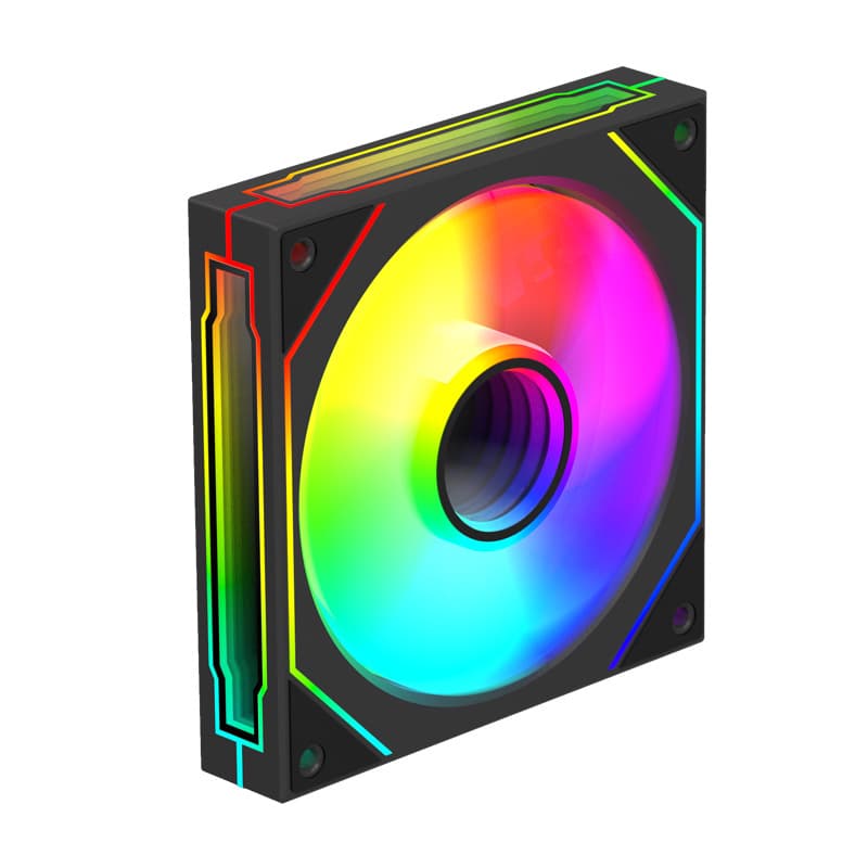 100 million Kobela Prism 6PRO desktop computer host heat sinking fan fantasy colorful light light ARGB chassis heat sink fan 5