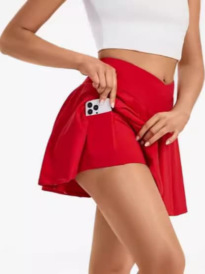 (Cross-border trading), sports mini-skirt for yoga, shorts, tennis skirt for gym, travel yoga clothing, for running, high waist 5