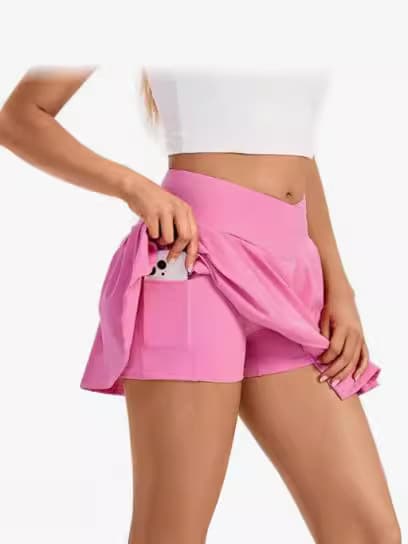 (Cross-border trading), sports mini-skirt for yoga, shorts, tennis skirt for gym, travel yoga clothing, for running, high waist 1