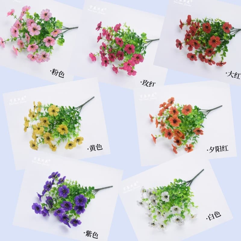 (Cross-border trading), artificial plants, plastic flower arrangements, Amazon 3