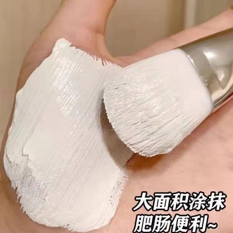 Face mask, double-sided powder mask, silicone brush soft-bristled, easy application 4