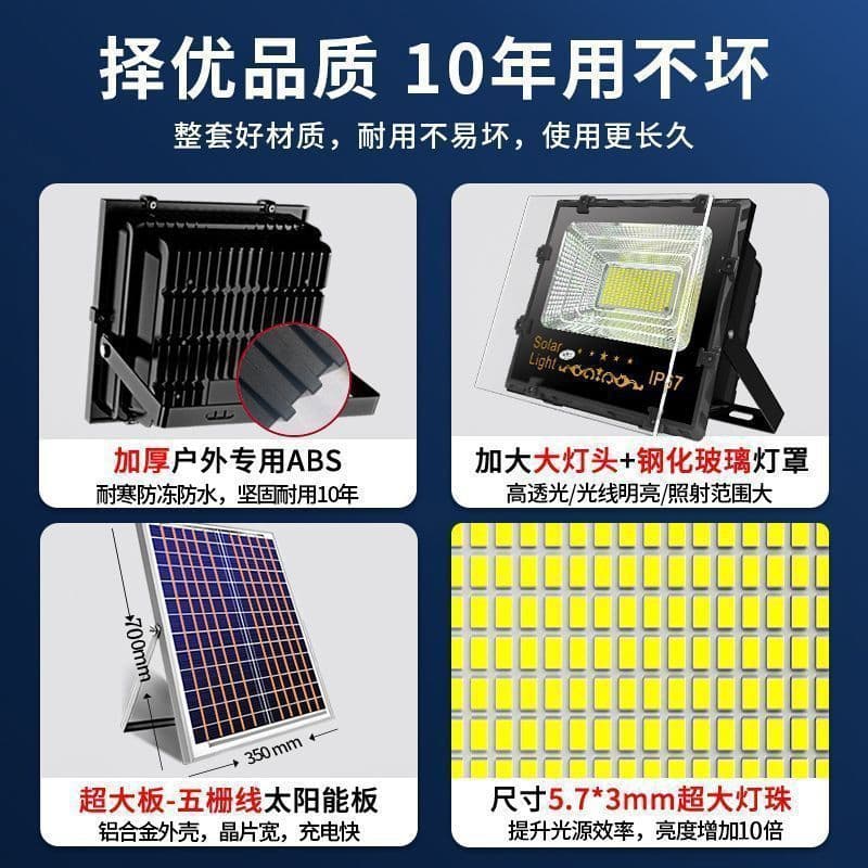 Smart spotlight solar-powered for gazebo 5