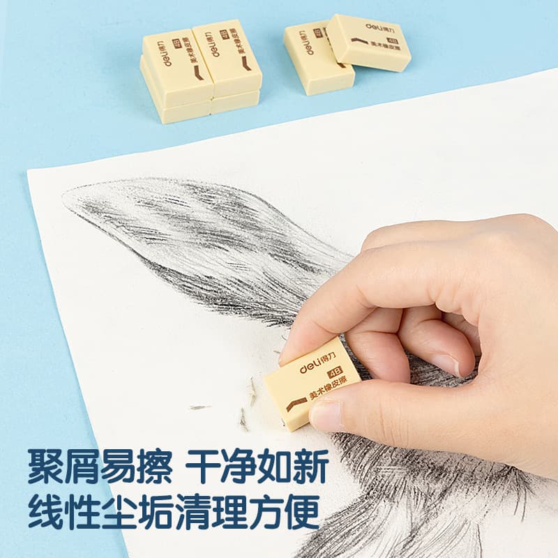 Eraser, art stationery painting for pencils for students 3