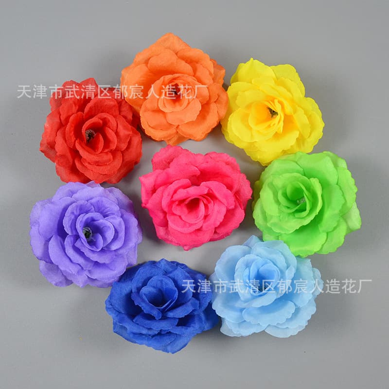Pack, ethnic hair accessory, box handmade, 8cm, flowered, Birthday gift 4
