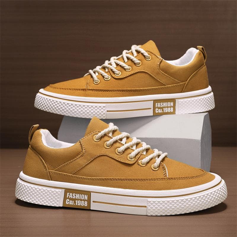 Fabric low-top casual sneakers 3