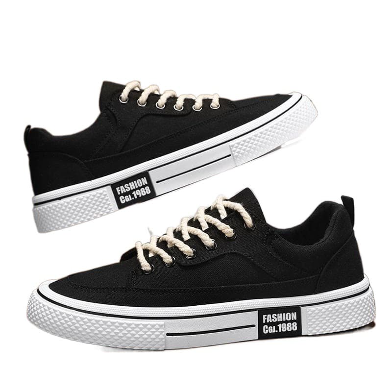 Fabric low-top casual sneakers 5
