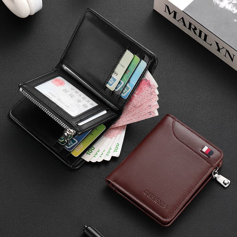 (Wholesale), short universal wallet for driver's license, card holder, bag 4