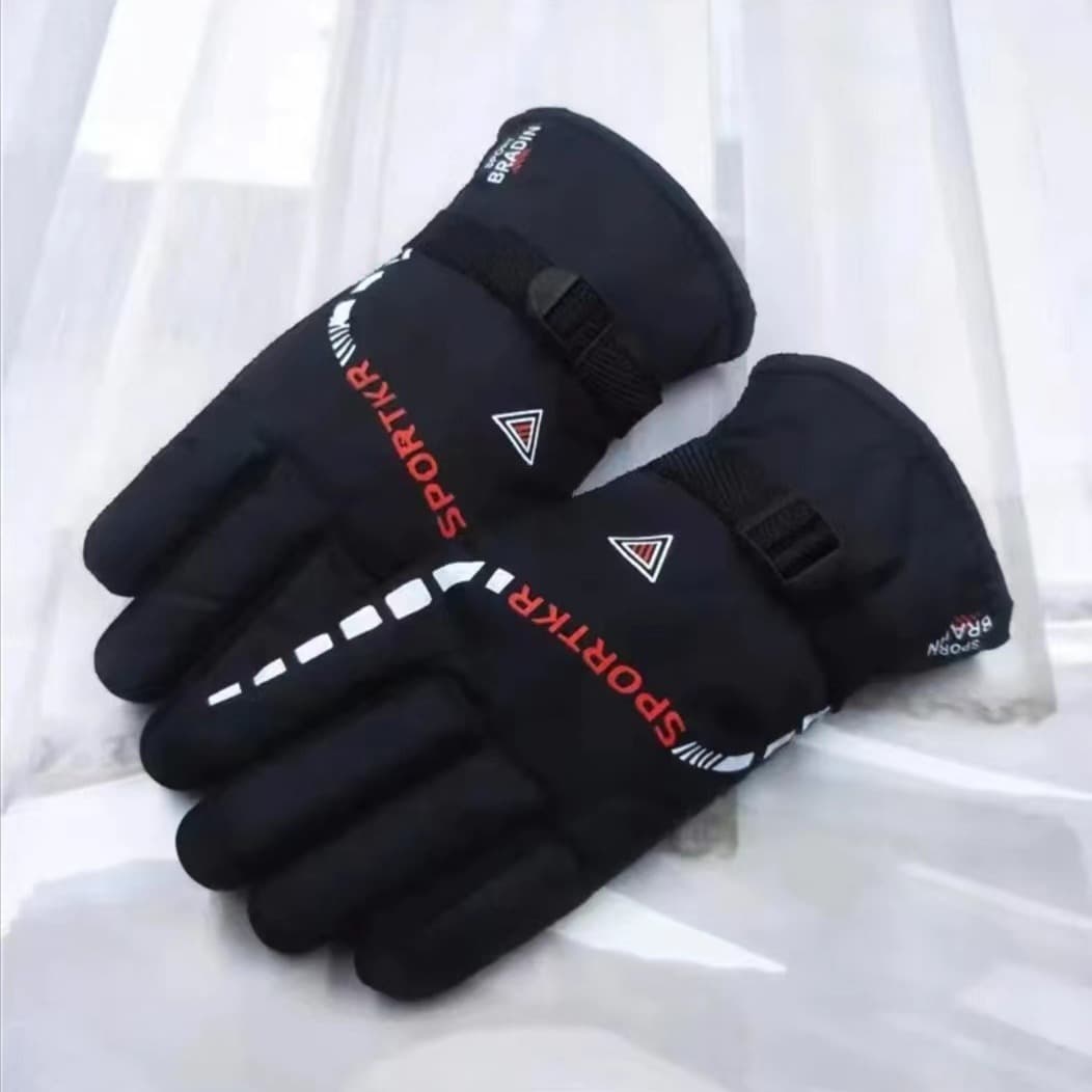 Keep warm gloves, warm travel sports ski electric car for cycling 3