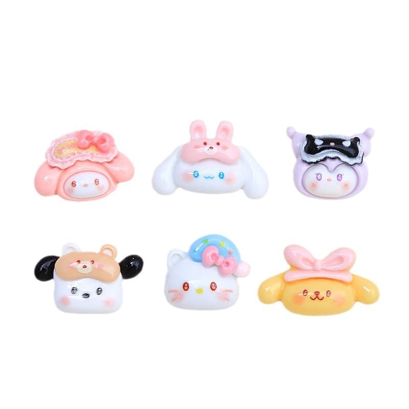Cute cartoon headband, cream creative accessory, footwear buckle, accessories, hairgrip, DIY 5