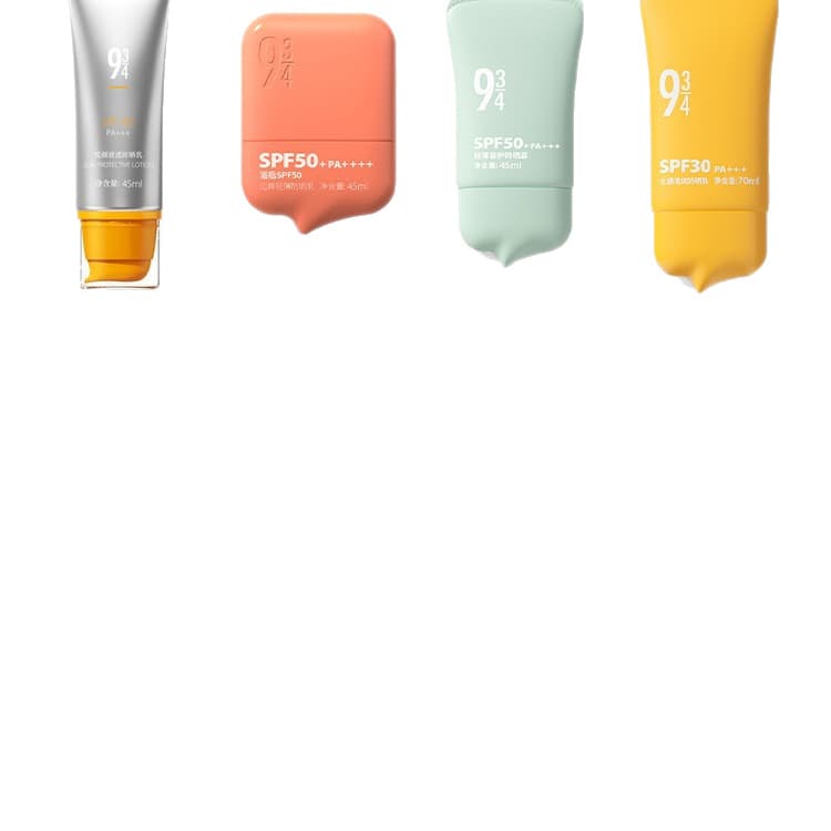 943 Sun protection cream for face full body, foundation, three-in-one, UF-protection 5