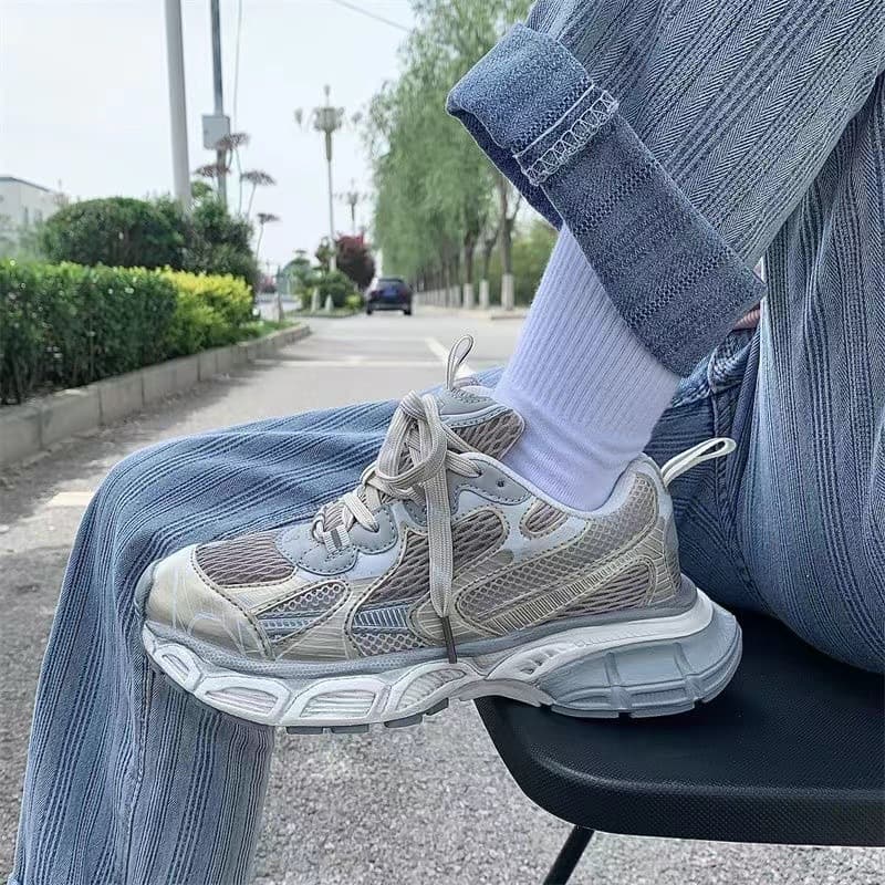 2026 new casual men's and women's dad shoes fashionable design trend 5cm catwalk new style show fashionable goods 4