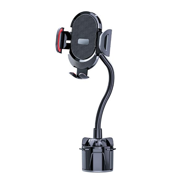 Phone holder with glass, glass holder, mobile phone for navigator, tubing, new collection 5