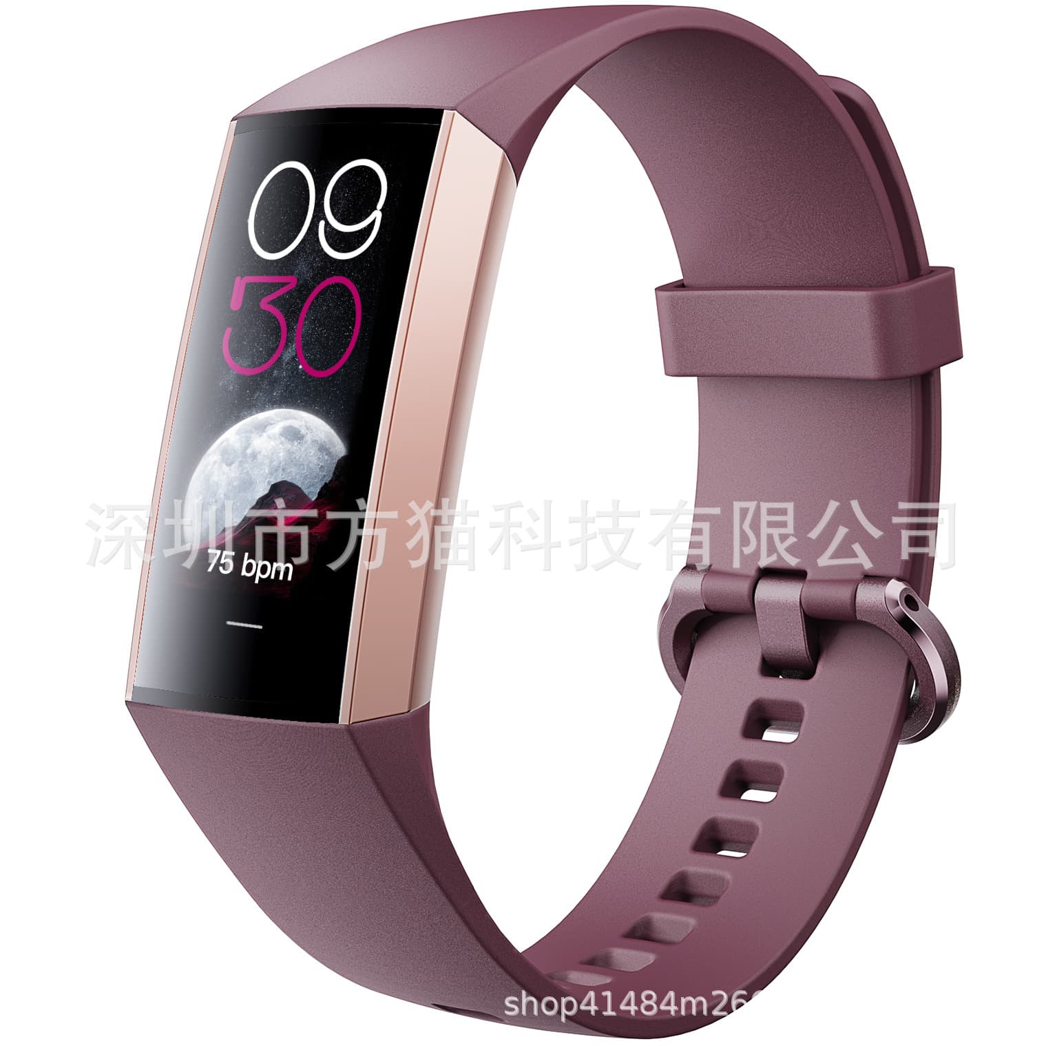 Equipment, screen, bracelet, wide screen, tracks heartbeat, measures blood pressure, monitors oxygen level, C80 5