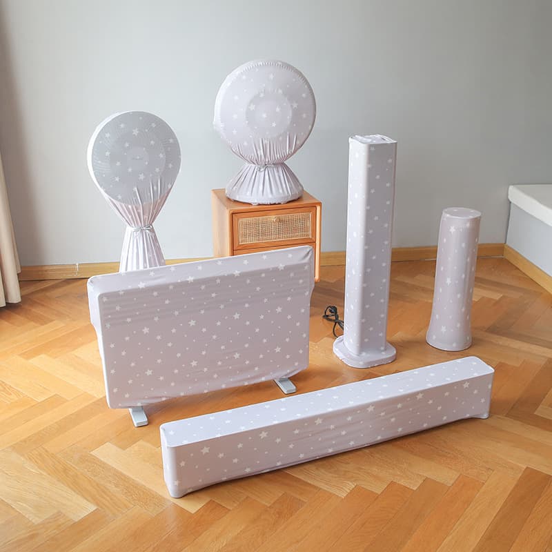 Heater dust cover small sun heater skirting line electric oil radiator electric heater dust cover 1