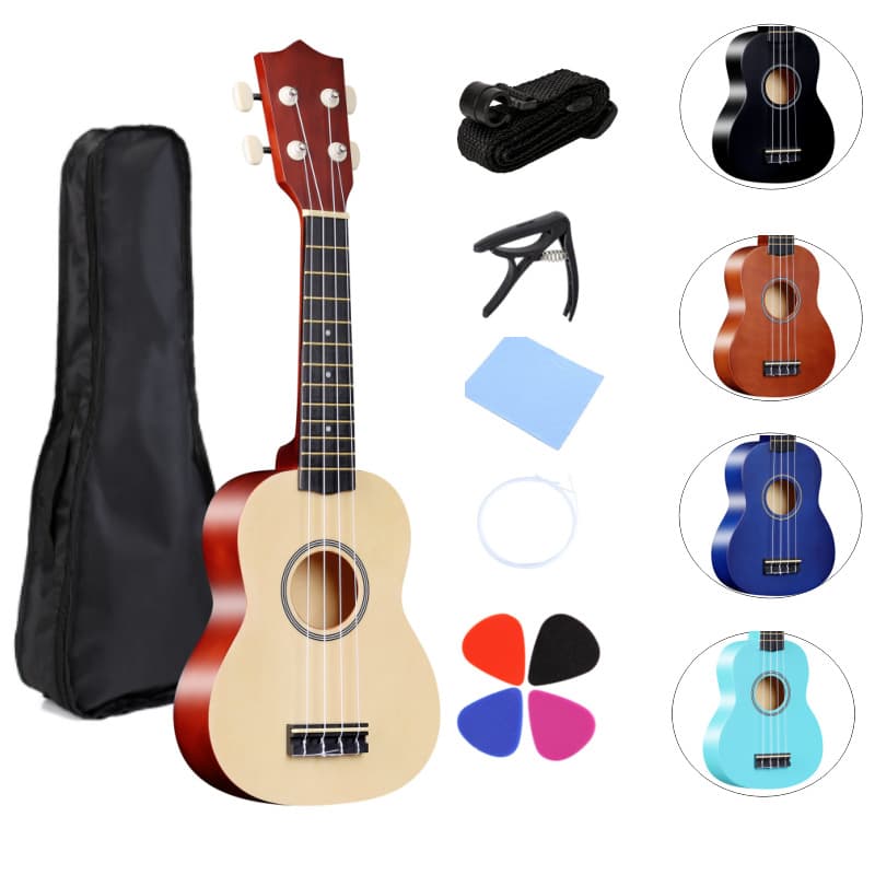 (Cross-border trading), ukulele with a score, guitar, musical instruments, 21 inch, early education, (Physicals) 1