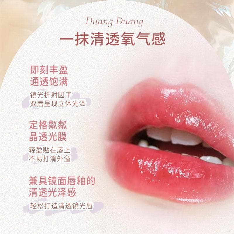 Moisturizing lip gloss, lipstick, mirror effect, plump lips effect 3