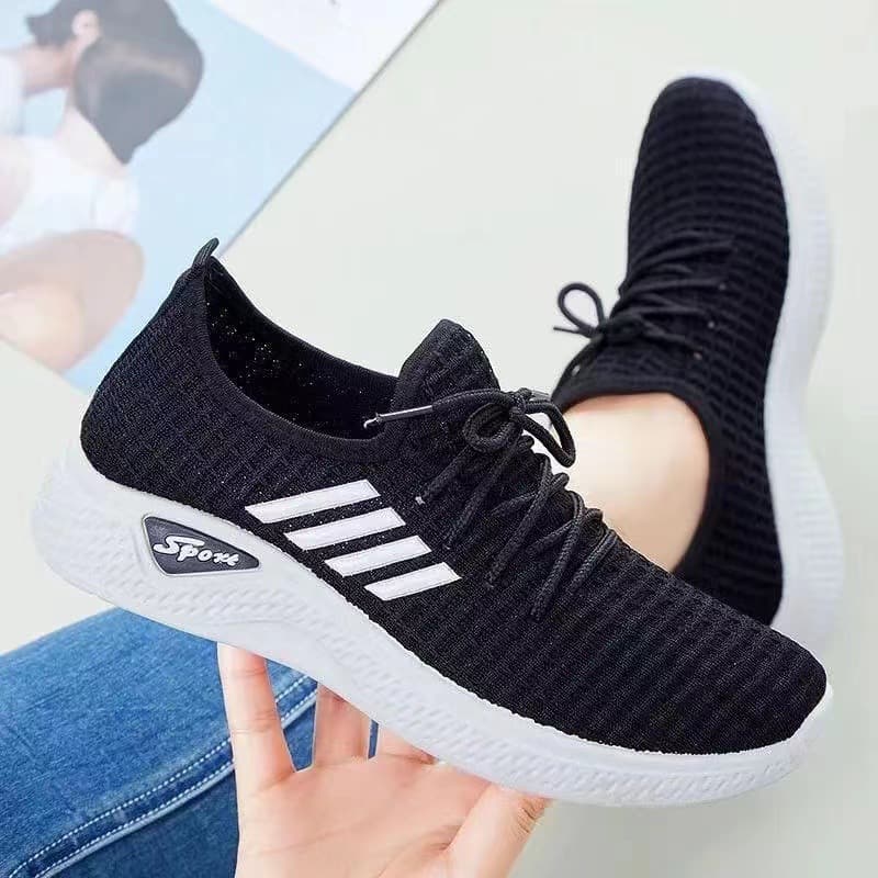 White sneakers, low fashionable casual footwear, universal breathable shoes, running sneakers, suitable for spring and autumn, Korean style, soft sole 3