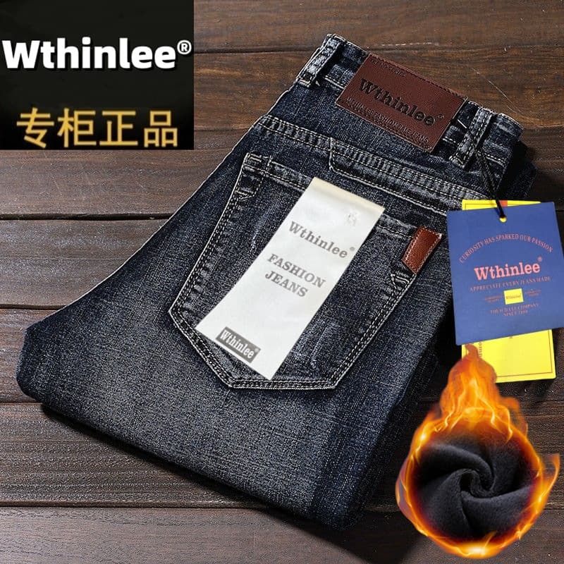 Lee, (Cross-border trading), summer jeans, elastic trousers, loose straight fit 2