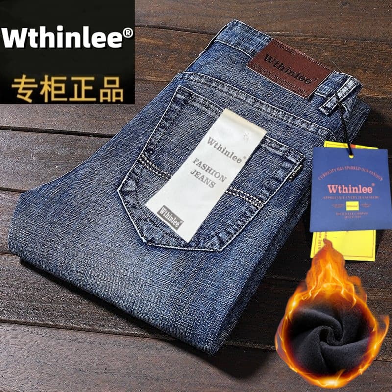 Lee, (Cross-border trading), summer jeans, elastic trousers, loose straight fit 3