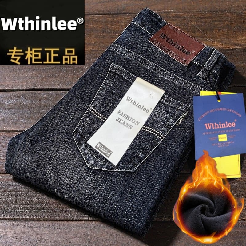 Lee, (Cross-border trading), summer jeans, elastic trousers, loose straight fit 4