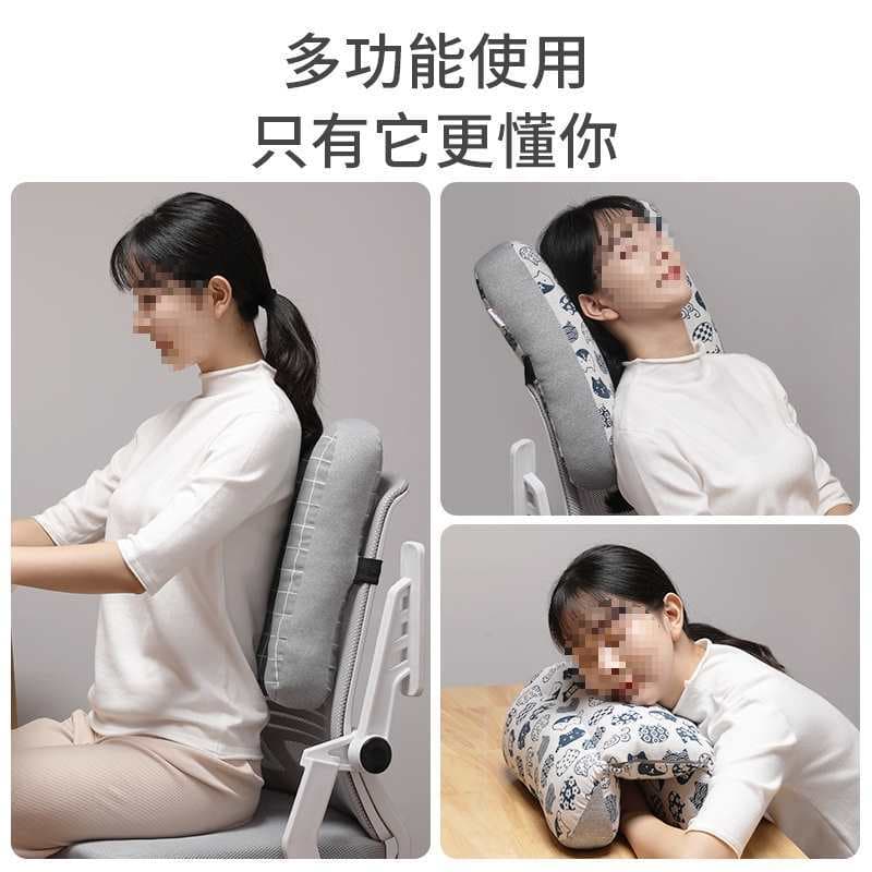 Office seat waist back, waist cushion waist pillow office chair, waist back cushion summer waist cushion lean pillow chair student back 4