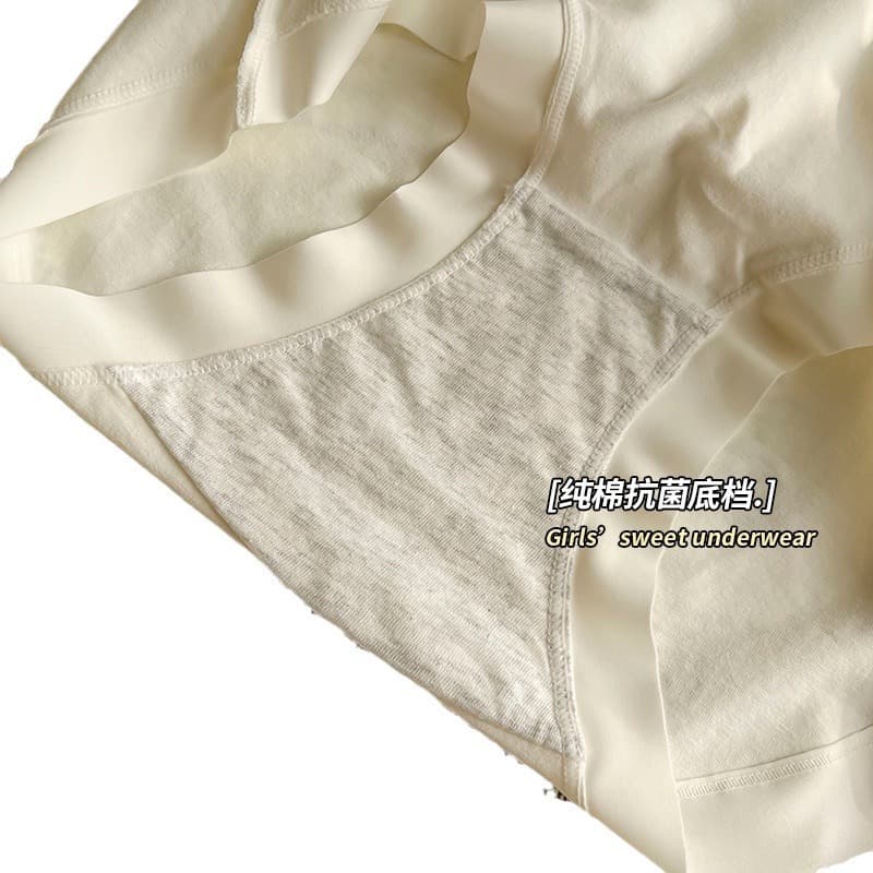 Cotton antibacterial children's underwear, pants, mid rise 5