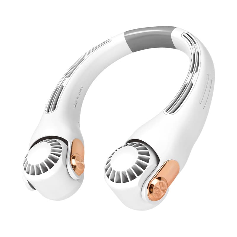 Popular hanging neck fan portable charging portable small usb light sound neck hanging neck small air conditioner refrigeration light sound 5