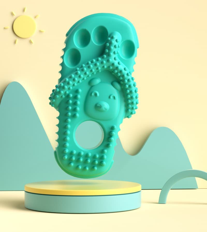 (Cross-border trading), (Wholesale), toy, geometric slippers, can bite, pet 10
