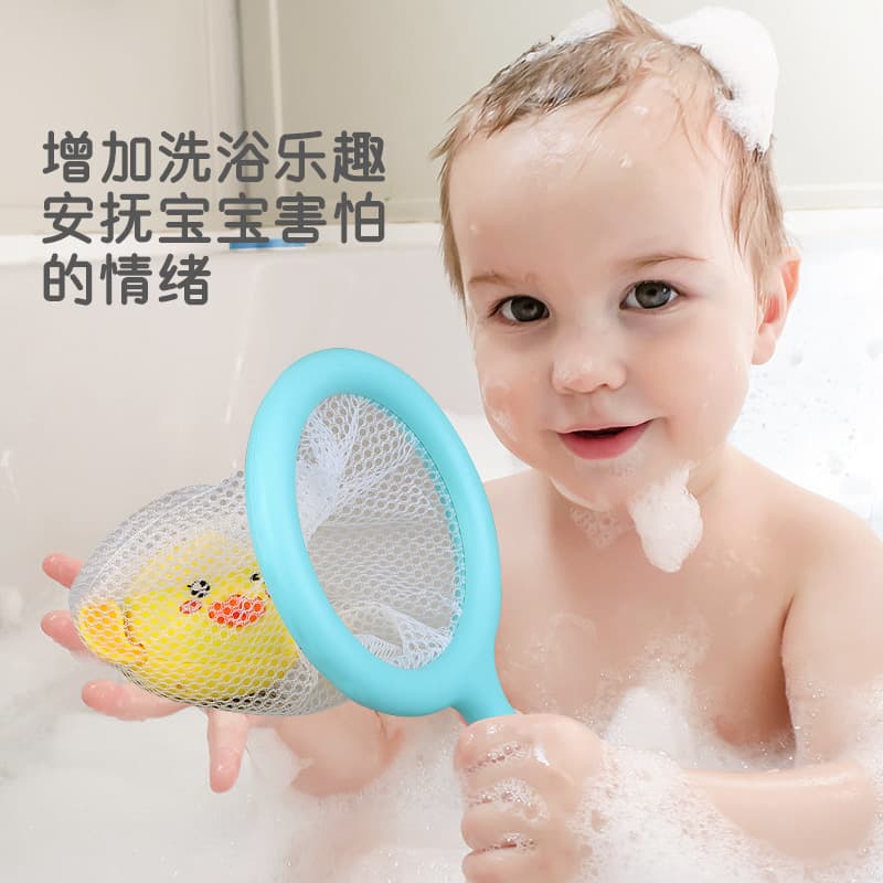 Baby hygiene product for bath, children's toy play in water for swimming for bathing for boys and girls, duck 4