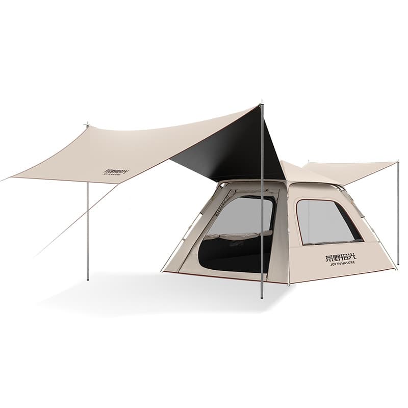 Travel tent for camping, set, automatic equipment, canopy, full set, fully automatic, 2 in 1 5