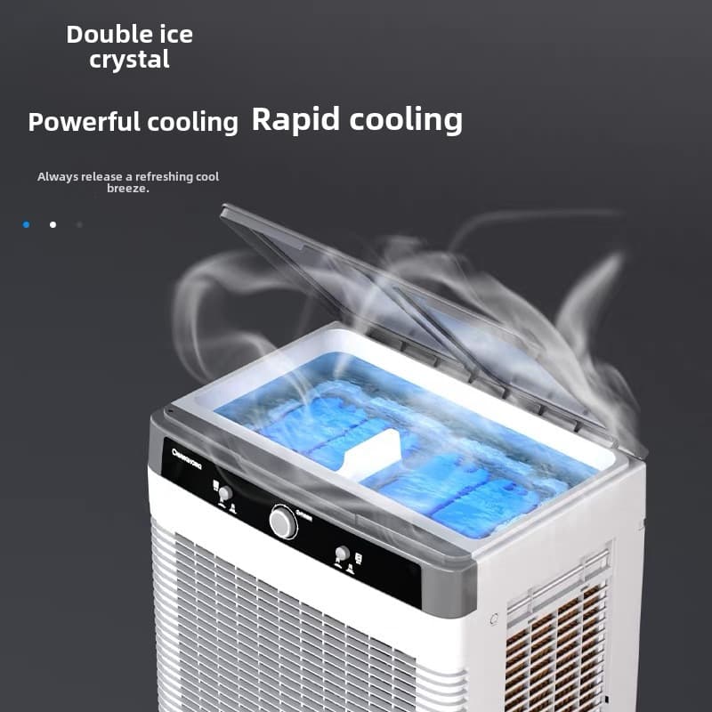 Industrial air cooler, air conditioner fan, refrigeration, household large-area mobile fan, water-cooled air conditioner heat exchanger can be added 2