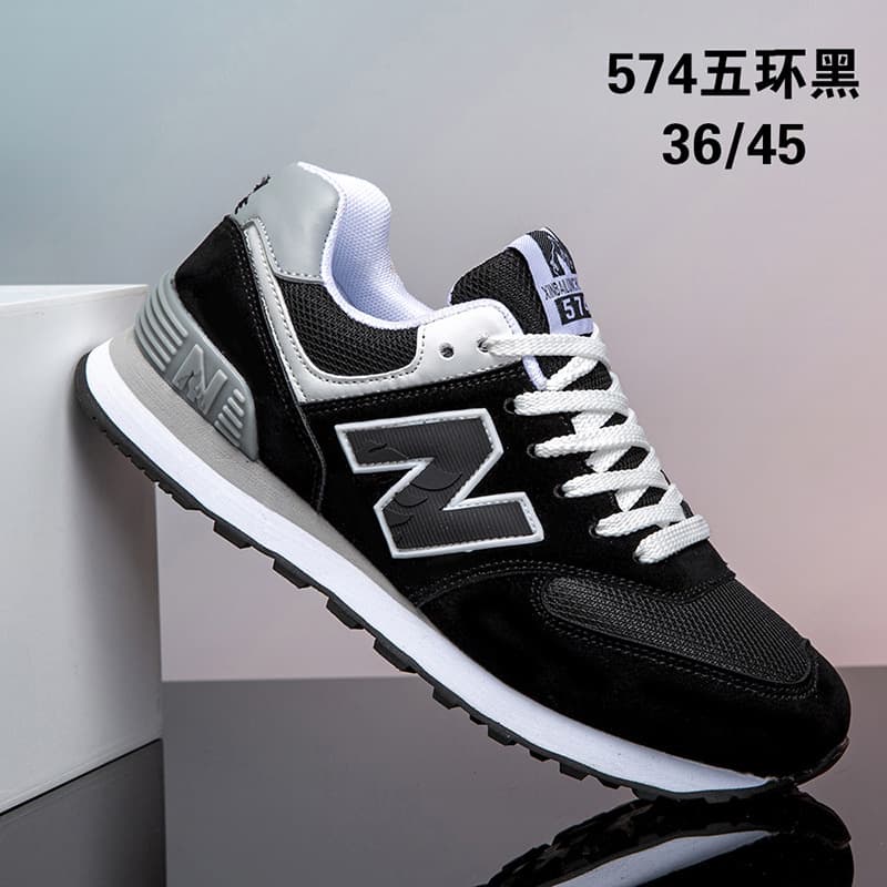 New Balance 574 sneakers mesh breathable casual sneakers couples style trendy low-cut comfortable shoes wholesale 3