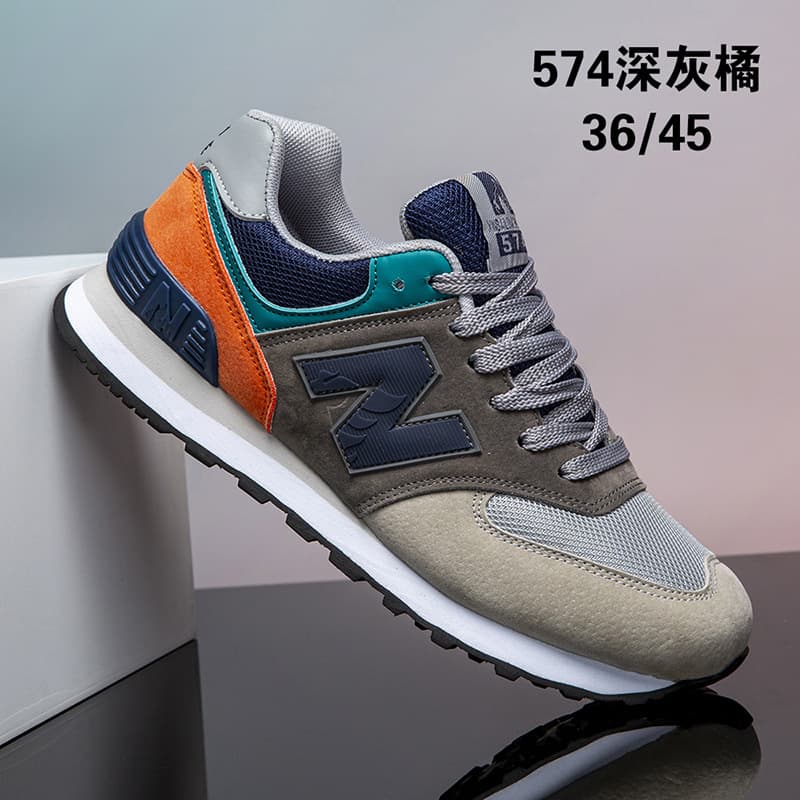 New Balance 574 sneakers mesh breathable casual sneakers couples style trendy low-cut comfortable shoes wholesale 4