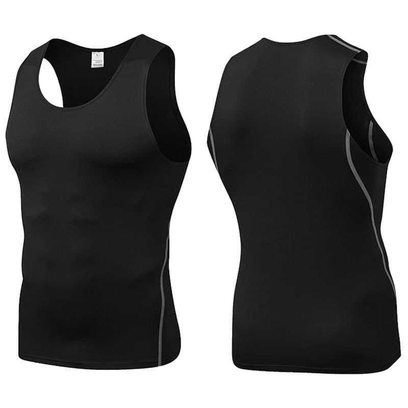 Sports basketball quick dry summer vest for training sleevless for gym, tight, for running 4