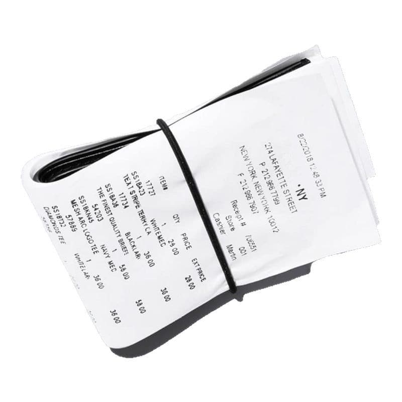 Receipt Wallet Leather Card Holder 5