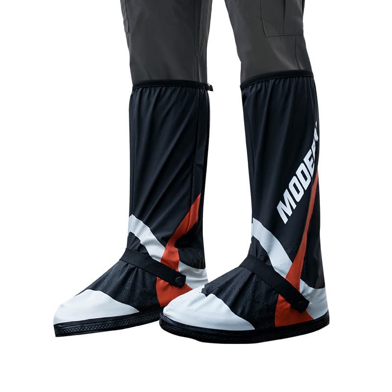 Waterproof wear-resistant shoe covers, high boots, non-slip socks, set for adults PVC 5