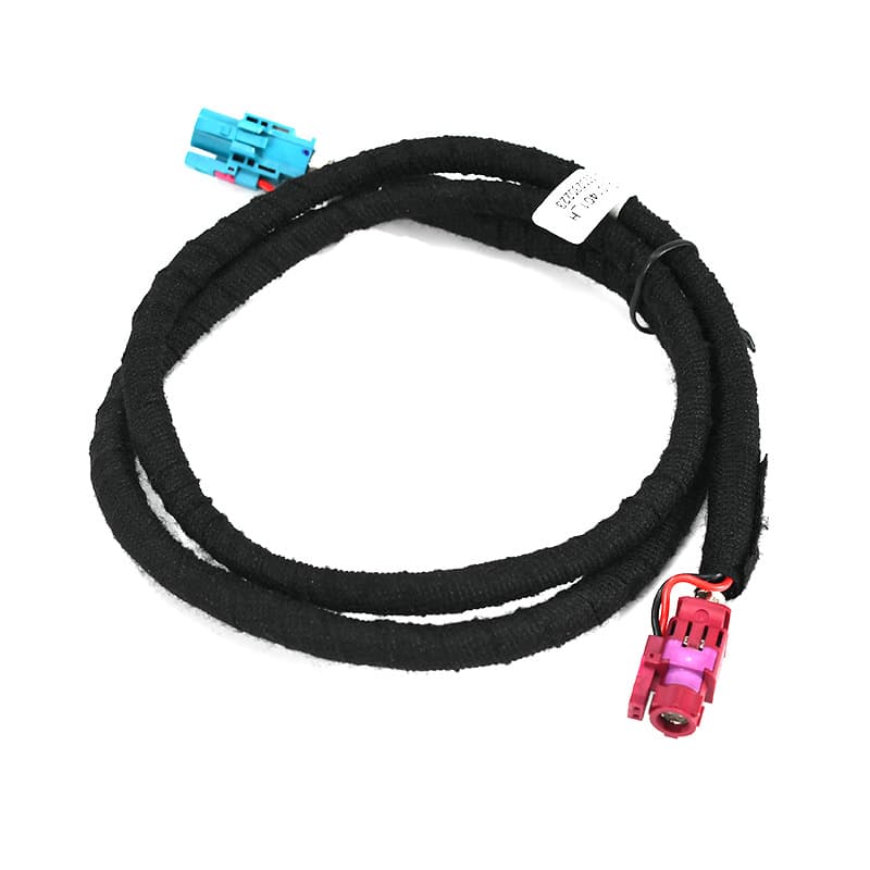 HSD4+2PIN straight female single cavity+2 Audi car data transmission line camera wiring harness Rosen 99K11D 5