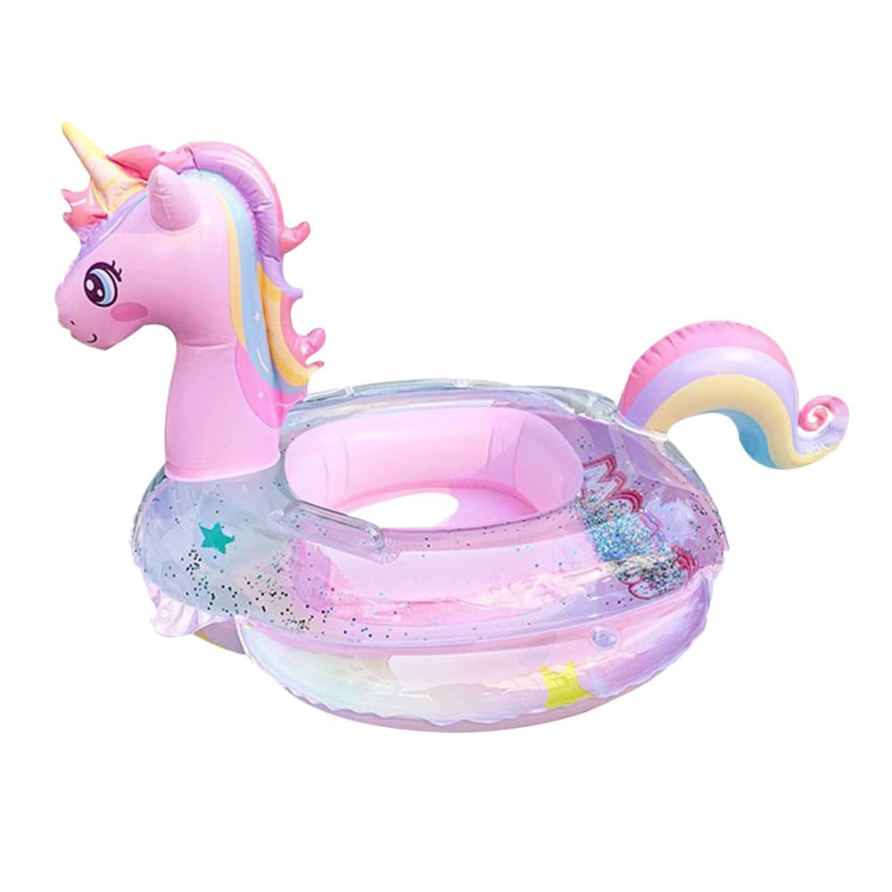 Rainbow swimming ring, summer equipment, big donut, sitting circle, unicorn 5