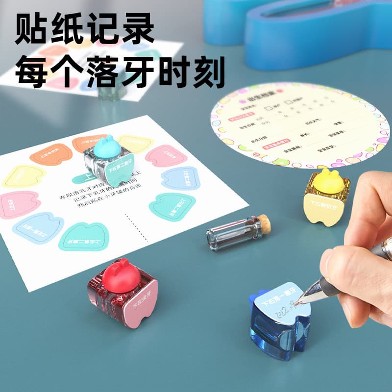 (Wholesale), commemorative teeth storage box for baby teeth, souvenir box 2
